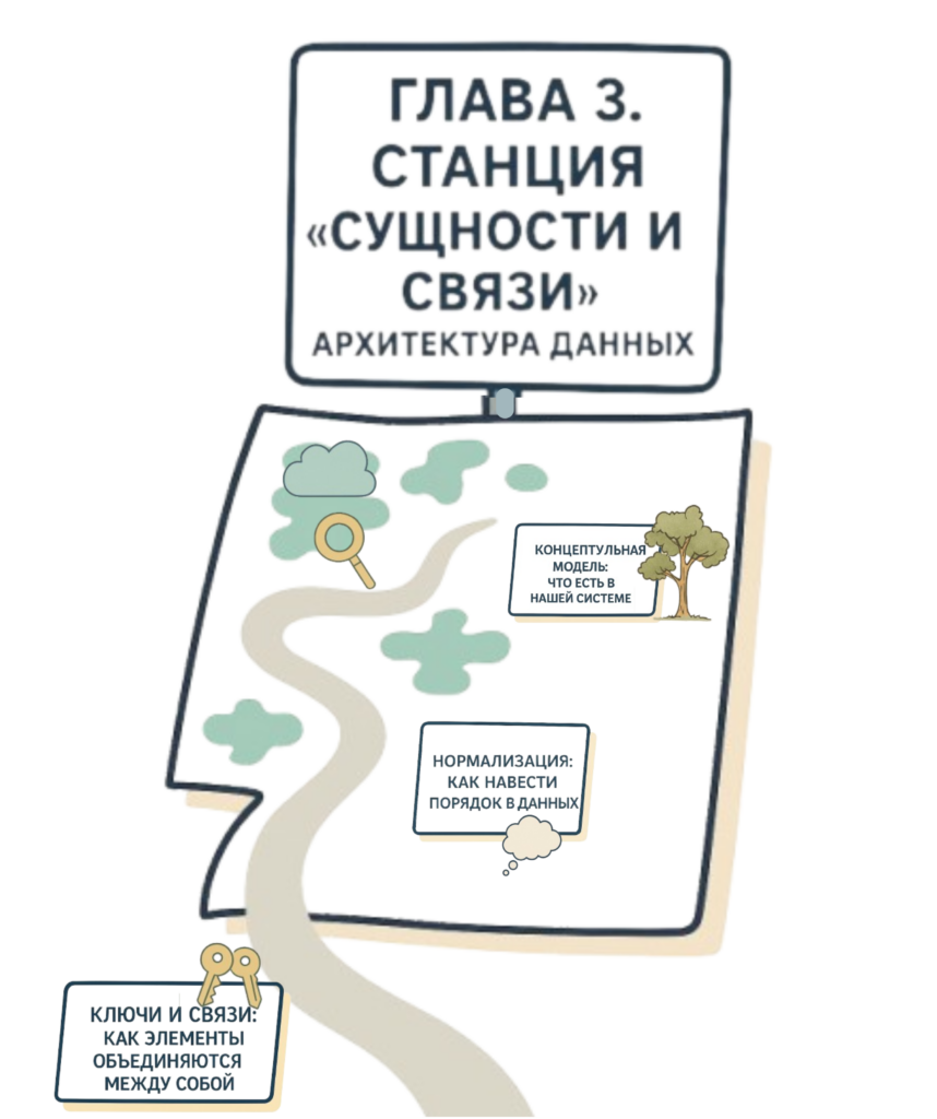 ключи и связи реляционная БД