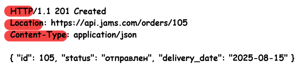 responce JSON
